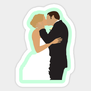 Chuck and Sarah - No Background Sticker